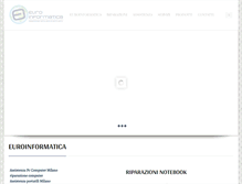 Tablet Screenshot of euro-informatica.com